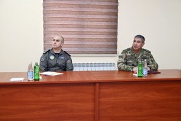Müdafiə Nazirliyinin rəhbər heyəti hava hücumundan müdafiə bölmələrinin fəaliyyətini yoxlayıb