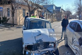 Gəncədə qəza olub, xəsarət alanlar var - FOTO 