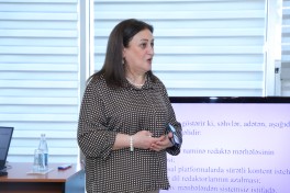 “Nitqin gözəlliyi, orfoqrafiya qaydaları və ifadə-üslub xətaları” mövzusunda təlim keçirilib