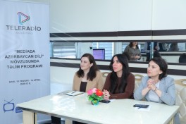 “Nitqin gözəlliyi, orfoqrafiya qaydaları və ifadə-üslub xətaları” mövzusunda təlim keçirilib