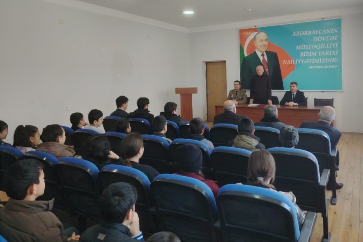 Fövqəladə Hallar Nazirliyi tərəfindən silsilə maarifləndirmə tədbirləri keçirilib - FOTOLENT 