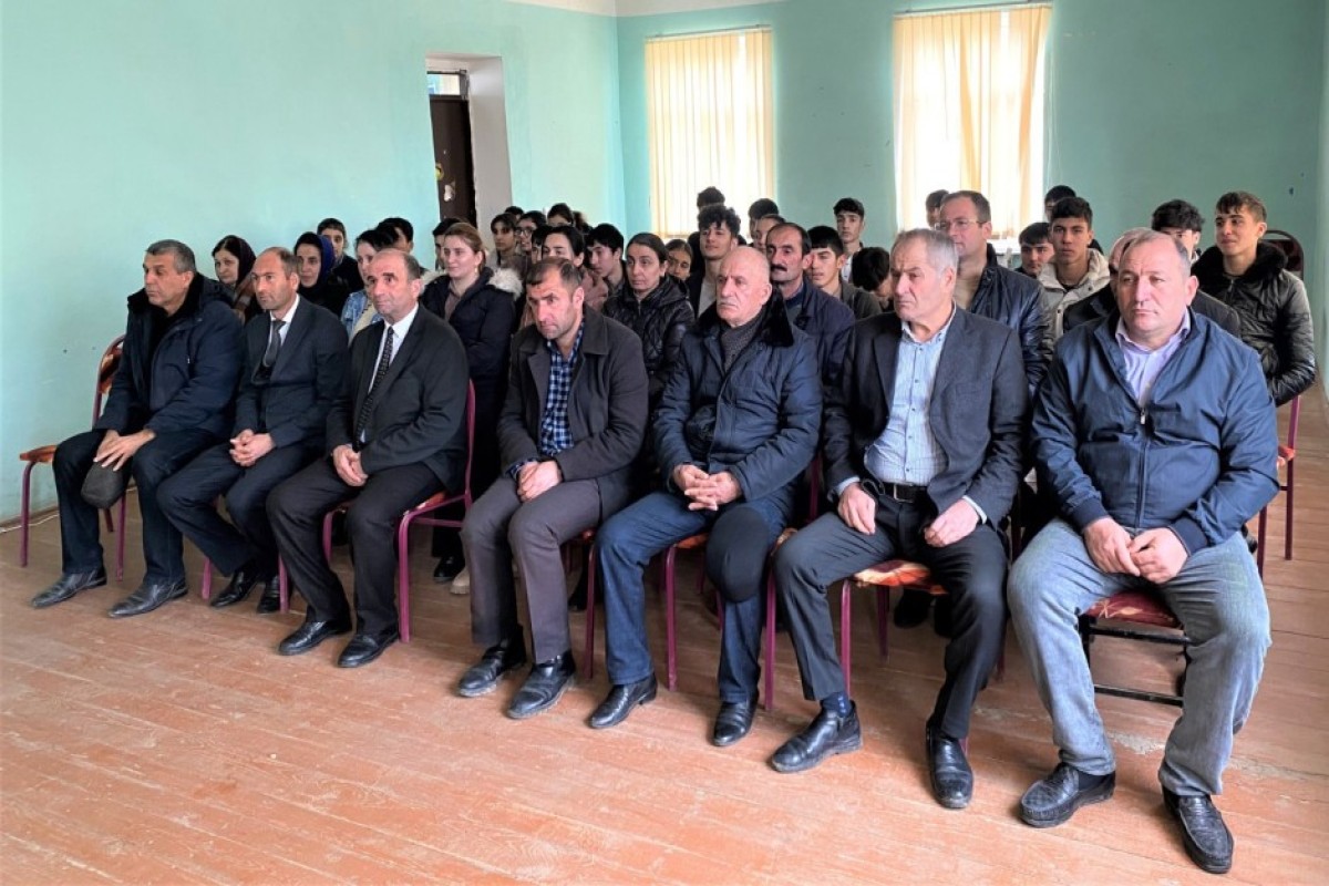 Fövqəladə Hallar Nazirliyi tərəfindən silsilə maarifləndirmə tədbirləri keçirilib - FOTOLENT 