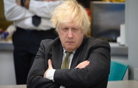 Böyük Britaniyanın sabiq Baş naziri Boris Conson