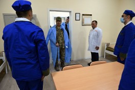 Müdafiə naziri Zakir Həsənov HHQ-nin bölmələrində olub  - FOTO  - VİDEO 