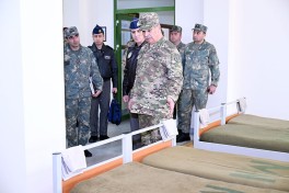 Müdafiə naziri Zakir Həsənov HHQ-nin bölmələrində olub  - FOTO  - VİDEO 