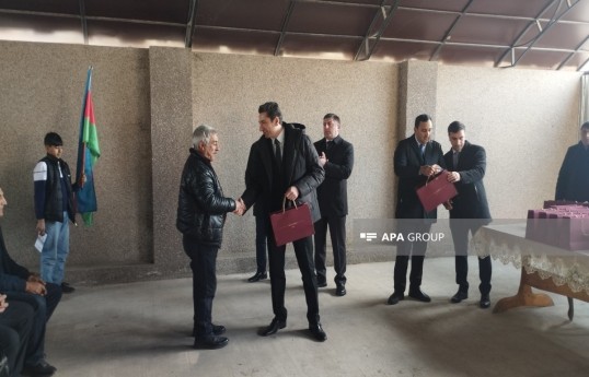 Növbəti köç karvanları Ağdərənin kəndlərinə çatıb - FOTO  - VİDEO  - YENİLƏNİB-1 