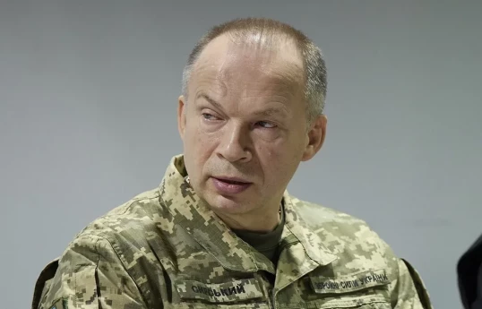 Ukrayna Silahlı Qüvvələrinin baş komandanı Aleksandr Sırski