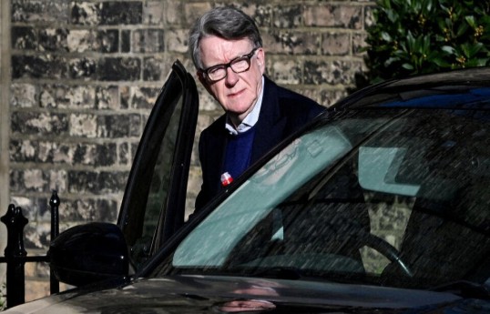 Böyük Britaniyanın ABŞ-dakı keçmiş səfiri Lord Piter Mandelson