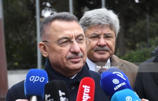 Türkiyə Böyük Millət Məclisinin Xarici əlaqələr Komitəsinin sədri Fuat Oktay