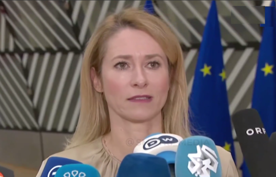Avropa İttifaqının xarici siyasət və təhlükəsizlik məsələləri üzrə ali nümayəndəsi Kaya Kallas