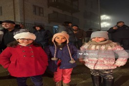 Ağdamda Su Çərşənbəsi münasibətilə ilk tonqal qalanıb