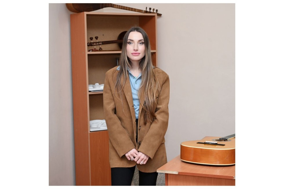 Leyla Əliyeva və Alena Əliyeva Quba şəhərində internat tipli ümumtəhsil məktəbini və STEAM mərkəzini ziyarət ediblər - FOTO 