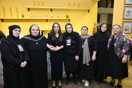 Leyla Əliyeva Qubada iftar məclisində iştirak edib