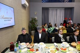 Leyla Əliyeva Qubada iftar məclisində iştirak edib