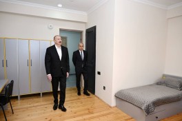 Prezident Lənkəran Dövlət Peşə Təhsil Mərkəzinin açılışında iştirak edib