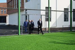 Prezident Lənkəran Dövlət Peşə Təhsil Mərkəzinin açılışında iştirak edib