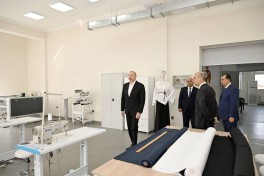 Prezident Lənkəran Dövlət Peşə Təhsil Mərkəzinin açılışında iştirak edib