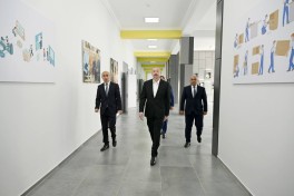 Prezident Lənkəran Dövlət Peşə Təhsil Mərkəzinin açılışında iştirak edib