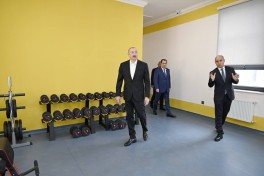 Prezident Lənkəran Dövlət Peşə Təhsil Mərkəzinin açılışında iştirak edib