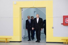 Prezident Lənkəran Dövlət Peşə Təhsil Mərkəzinin açılışında iştirak edib