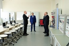 Prezident Lənkəran Dövlət Peşə Təhsil Mərkəzinin açılışında iştirak edib
