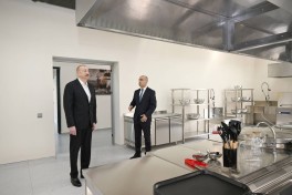 Prezident Lənkəran Dövlət Peşə Təhsil Mərkəzinin açılışında iştirak edib