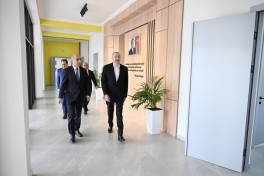 Prezident Lənkəran Dövlət Peşə Təhsil Mərkəzinin açılışında iştirak edib