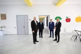 Prezident Lənkəran Dövlət Peşə Təhsil Mərkəzinin açılışında iştirak edib