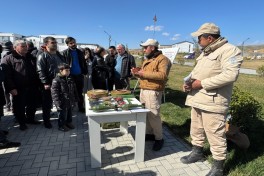 Növbəti köç karvanı Cəbrayılın Horovlu kəndinə çatıb, açarlar təqdim olunub - YENİLƏNİB-1  - VİDEO 