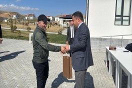 Növbəti köç karvanı Cəbrayılın Horovlu kəndinə çatıb, açarlar təqdim olunub - YENİLƏNİB-1  - VİDEO 