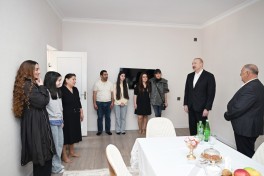 Prezident İlham Əliyev Xocavənd kəndində görülmüş işlərlə tanış olub - YENİLƏNİB 