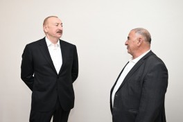 Prezident İlham Əliyev Xocavənd kəndində görülmüş işlərlə tanış olub - YENİLƏNİB 