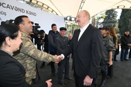 Prezident İlham Əliyev Xocavənd şəhər və Xocavənd kənd sakinləri ilə görüşüb - FOTO 