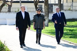 Prezident İlham Əliyev Xocavənd şəhər və Xocavənd kənd sakinləri ilə görüşüb - FOTO 