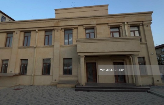 Dərbənddəki Azərbaycan Dram Teatrı yenidənqurmadan sonra gələn ay istifadəyə veriləcək - FOTO 