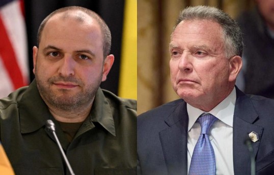 Rustem Umerov və Stiv Uitkoff