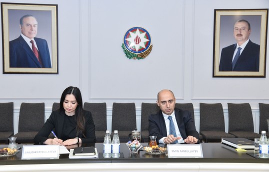Emin Əmrullayev Türkiyə və Macarıstan səfirləri ilə görüşüb