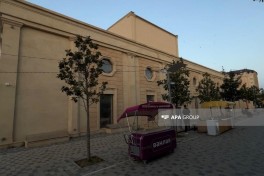 Dərbənddəki Azərbaycan Dram Teatrı yenidənqurmadan sonra gələn ay istifadəyə veriləcək - FOTO 