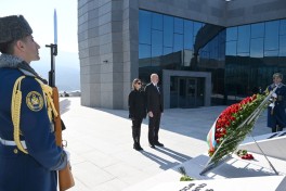 Prezident İlham Əliyev Xocalı Soyqırımı Memorialının açılışında iştirak edib - YENİLƏNİB-3  - FOTOLENT  - VİDEO 