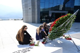 Prezident İlham Əliyev Xocalı Soyqırımı Memorialının açılışında iştirak edib - YENİLƏNİB-3  - FOTOLENT  - VİDEO 
