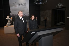 Prezident İlham Əliyev Xocalı Soyqırımı Memorialının açılışında iştirak edib - YENİLƏNİB-3  - FOTOLENT  - VİDEO 
