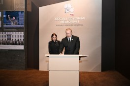 Prezident İlham Əliyev Xocalı Soyqırımı Memorialının açılışında iştirak edib - YENİLƏNİB-3  - FOTOLENT  - VİDEO 