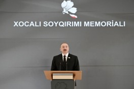 Prezident İlham Əliyev Xocalı Soyqırımı Memorialının açılışında iştirak edib - YENİLƏNİB-3  - FOTOLENT  - VİDEO 