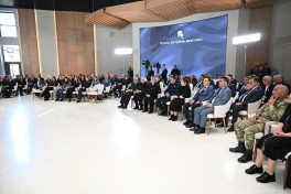 Prezident İlham Əliyev Xocalı Soyqırımı Memorialının açılışında iştirak edib - YENİLƏNİB-3  - FOTOLENT  - VİDEO 