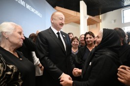 Prezident İlham Əliyev Xocalı Soyqırımı Memorialının açılışında iştirak edib - YENİLƏNİB-3  - FOTOLENT  - VİDEO 
