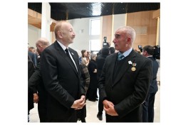 Prezident İlham Əliyev Xocalı Soyqırımı Memorialının açılışında iştirak edib - YENİLƏNİB-3  - FOTOLENT  - VİDEO 