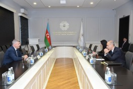 Emin Əmrullayev Türkiyə və Macarıstan səfirləri ilə görüşüb
