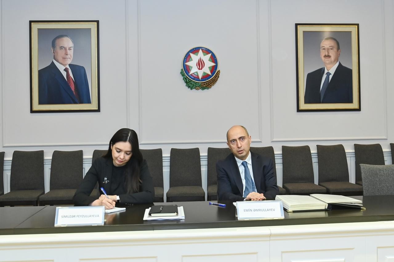 Emin Əmrullayev Türkiyə və Macarıstan səfirləri ilə görüşüb