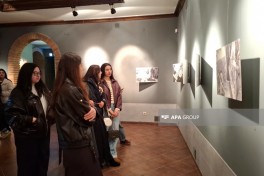 Tbilisidə Xocalı soyqırımının qurbanları anılıb - FOTO 
