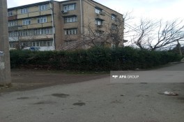 Gəncədə güclü külək fəsadlar törədib - FOTO 
